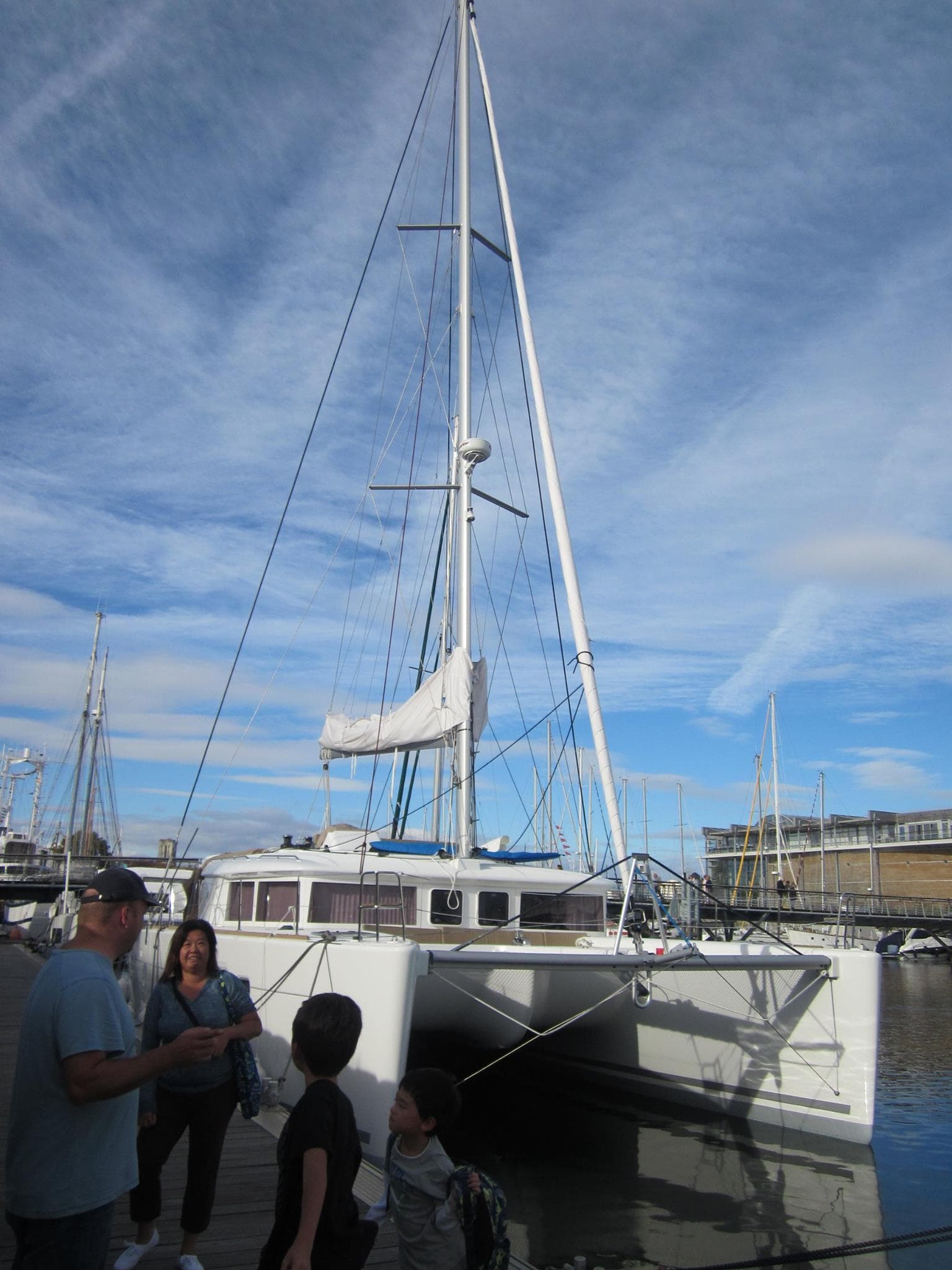 The Bethke family with Ad Astra in La Rochelle, France