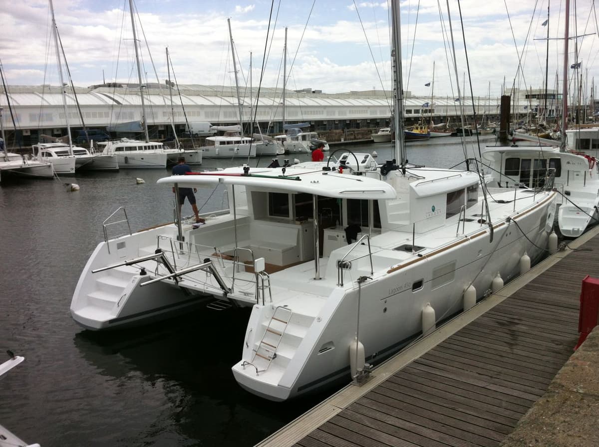 Ad Astra at dock in France